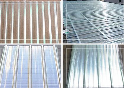 PET roof sheet tiles are durable