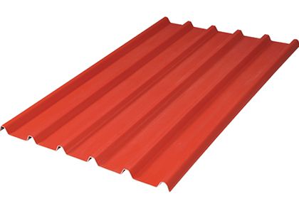 PVC plastic roofing tile is a new environmentally friendly and energy-saving roofing tile